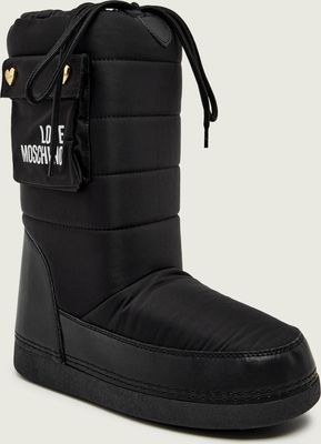 Śniegowce damskie na zimę Love Moschino ze sklepu: Gomez Fashion Store w kategorii: Śniegowce damskie - zdjęcie 874714-BD9-10338_LM255W000057000