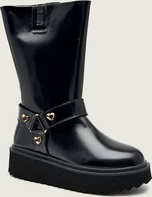 Kozaki damskie zimowe Love Moschino ze sklepu: Gomez Fashion Store w kategorii: Kozaki damskie - zdjęcie 874714-BD9-10338_LM255W000059000