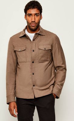 Kurtka męska wiosenna casual Oscar Jacobson ze sklepu: Gomez Fashion Store w kategorii: Kurtki męskie - zdjęcie 874714-BD9-10338_OJ255M000006074