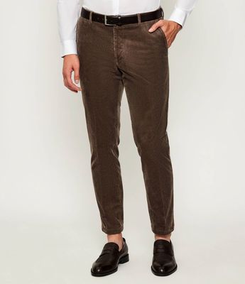 Spodnie męskie casual Oscar Jacobson ze sklepu: Gomez Fashion Store w kategorii: Spodnie męskie - zdjęcie 874714-BD9-10338_OJ255M000017087