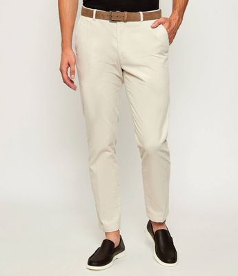 Spodnie męskie casual jesienne Oscar Jacobson ze sklepu: Gomez Fashion Store w kategorii: Spodnie męskie - zdjęcie 874714-BD9-10338_OJ255M000017062