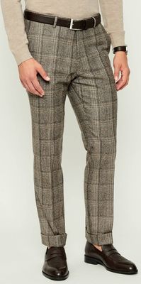 Spodnie męskie na jesień Oscar Jacobson ze sklepu: Gomez Fashion Store w kategorii: Spodnie męskie - zdjęcie 874714-BD9-10338_OJ255M000020055