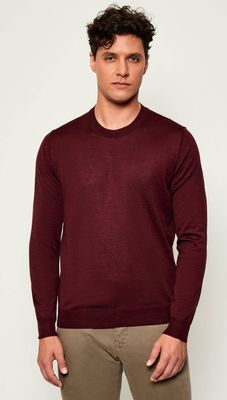 Oscar Jacobson - Sweter męski casualowy ze sklepu: Gomez Fashion Store w kategorii: Swetry męskie - zdjęcie 874714-BD9-10338_OJ255M000023106