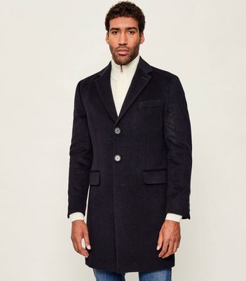 Płaszcz męski jesienny Oscar Jacobson ze sklepu: Gomez Fashion Store w kategorii: Płaszcze męskie - zdjęcie 874714-BD9-10338_OJ255M000044012