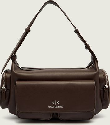 Listonoszka elegancka Armani Exchange ze sklepu: Gomez Fashion Store w kategorii: Listonoszki - zdjęcie 874714-BD9-10338_AX255W000013J13