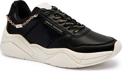 Buty sportowe damskie na wiosnę Armani Exchange ze sklepu: Gomez Fashion Store w kategorii: Buty sportowe damskie - zdjęcie 874714-BD9-10338_AX255W000026J19