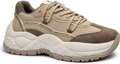 Buty sportowe damskie jesienne na wiosnę Armani Exchange ze sklepu: Gomez Fashion Store w kategorii: Buty sportowe damskie - zdjęcie 874714-BD9-10338_AX255W000028J20