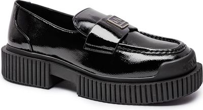 Półbuty damskie jesienne Armani Exchange ze sklepu: Gomez Fashion Store w kategorii: Półbuty damskie - zdjęcie 874714-BD9-10338_AX255W000033H50
