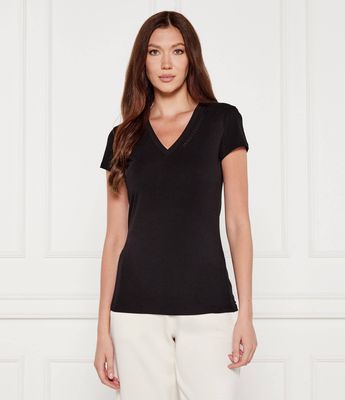 Bluzka damska Armani Exchange ze sklepu: Gomez Fashion Store w kategorii: Bluzki damskie - zdjęcie 874714-BD9-10338_AX255W000042H50