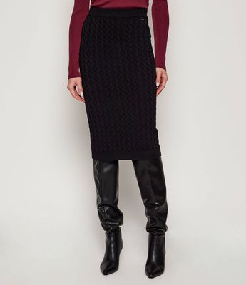 Spódnica na wiosnę Armani Exchange ze sklepu: Gomez Fashion Store w kategorii: Spódnice - zdjęcie 874714-BD9-10338_AX255W000043102