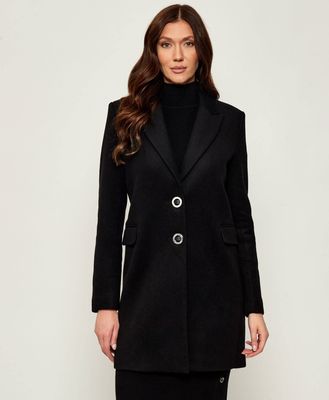 Płaszcz damski casual Armani Exchange ze sklepu: Gomez Fashion Store w kategorii: Płaszcze damskie - zdjęcie 874714-BD9-10338_AX255W000048H50