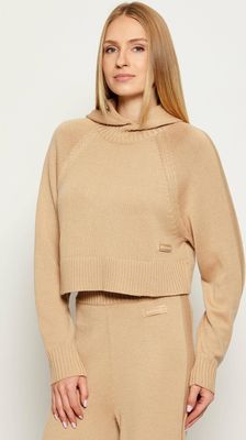 Sweter damski na zimę Armani Exchange ze sklepu: Gomez Fashion Store w kategorii: Swetry damskie - zdjęcie 874714-BD9-10338_AX255W000051J17