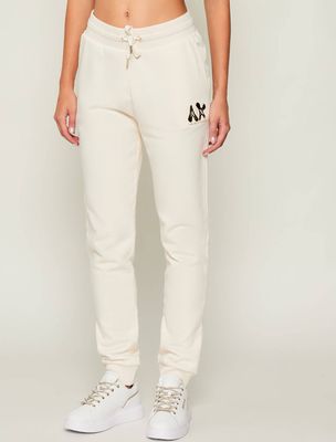 Armani Exchange - Spodnie damskie na wiosnę sportowe ze sklepu: Gomez Fashion Store w kategorii: Spodnie damskie - zdjęcie 874714-BD9-10338_AX255W000055H56