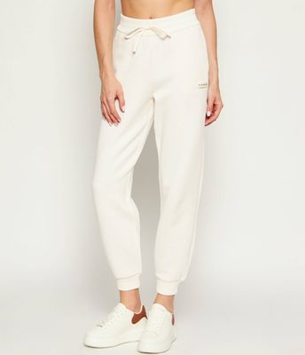 Spodnie damskie na wiosnę Armani Exchange ze sklepu: Gomez Fashion Store w kategorii: Spodnie damskie - zdjęcie 874714-BD9-10338_AX255W000059H56
