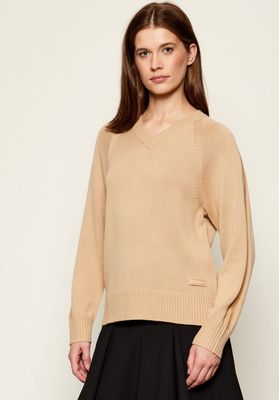 Armani Exchange - Sweter damski na zimę ze sklepu: Gomez Fashion Store w kategorii: Swetry damskie - zdjęcie 874714-BD9-10338_AX255W000064J17