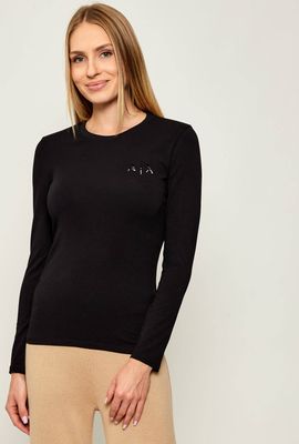 Armani Exchange - Bluzka damska casual ze sklepu: Gomez Fashion Store w kategorii: Bluzki damskie - zdjęcie 874714-BD9-10338_AX255W000068H50