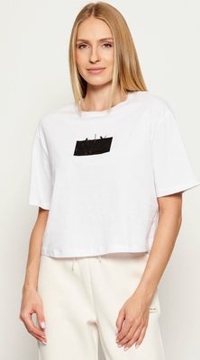 Bluzka damska Armani Exchange ze sklepu: Gomez Fashion Store w kategorii: Bluzki damskie - zdjęcie 874714-BD9-10338_AX255W000075H55