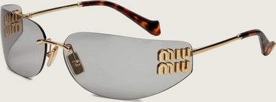 Okulary przeciwsłoneczne damskie MIU MIU ze sklepu: Gomez Fashion Store w kategorii: Okulary przeciwsłoneczne damskie - zdjęcie 874714-BD9-10338_IU252W000010068