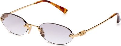 MIU MIU - Okulary przeciwsłoneczne damskie ze sklepu: Gomez Fashion Store w kategorii: Okulary przeciwsłoneczne damskie - zdjęcie 874714-BD9-10338_IU252W000012072
