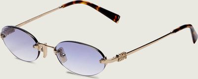 Okulary przeciwsłoneczne damskie MIU MIU ze sklepu: Gomez Fashion Store w kategorii: Okulary przeciwsłoneczne damskie - zdjęcie 874714-BD9-10338_IU252W000012074