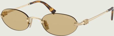 Okulary przeciwsłoneczne damskie MIU MIU ze sklepu: Gomez Fashion Store w kategorii: Okulary przeciwsłoneczne damskie - zdjęcie 874714-BD9-10338_IU252W000012064