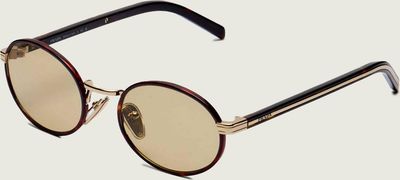 Okulary przeciwsłoneczne damskie PRADA ze sklepu: Gomez Fashion Store w kategorii: Okulary przeciwsłoneczne damskie - zdjęcie 874714-BD9-10338_PP252W000008319