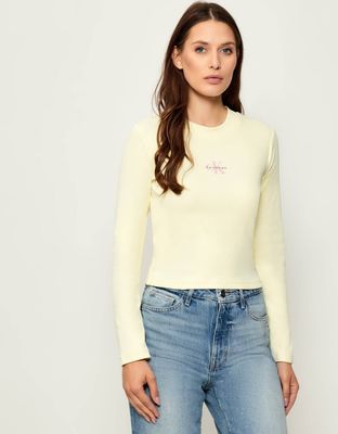Bluzka damska na wiosnę Calvin Klein Jeans ze sklepu: Gomez Fashion Store w kategorii: Bluzki damskie - zdjęcie 874714-BD9-10338_CJ255W000005Y03