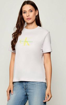 Bluzka damska Calvin Klein Jeans ze sklepu: Gomez Fashion Store w kategorii: Bluzki damskie - zdjęcie 874714-BD9-10338_CJ255W000009Y08