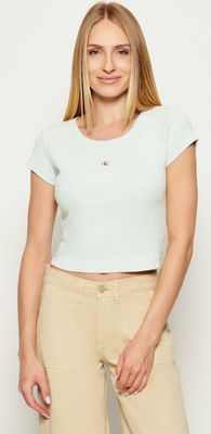 Bluzka damska Calvin Klein Jeans ze sklepu: Gomez Fashion Store w kategorii: Bluzki damskie - zdjęcie 874714-BD9-10338_CJ255W000012Y11
