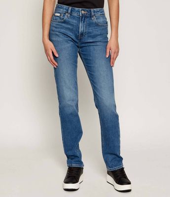 Jeansy damskie wiosenne Calvin Klein Jeans ze sklepu: Gomez Fashion Store w kategorii: Jeansy damskie - zdjęcie 874714-BD9-10338_CJ255W000018Y16