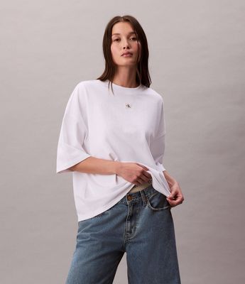Calvin Klein Jeans - Bluzka damska na wiosnę ze sklepu: Gomez Fashion Store w kategorii: Bluzki damskie - zdjęcie 874714-BD9-10338_CJ255W000022C65