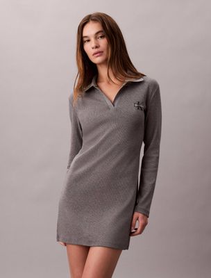 Calvin Klein Jeans - Sukienka casualowa ze sklepu: Gomez Fashion Store w kategorii: Sukienki - zdjęcie 874714-BD9-10338_CJ255W000025880