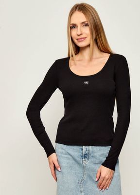 Bluzka damska Calvin Klein Jeans ze sklepu: Gomez Fashion Store w kategorii: Bluzki damskie - zdjęcie 874714-BD9-10338_CJ255W000027C64