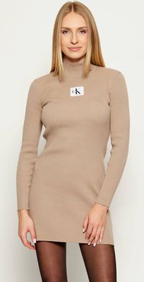 Calvin Klein Jeans - Sukienka ze sklepu: Gomez Fashion Store w kategorii: Sukienki - zdjęcie 874714-BD9-10338_CJ255W000031Y24