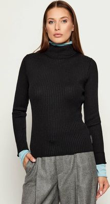 Sweter damski casual Calvin Klein Jeans ze sklepu: Gomez Fashion Store w kategorii: Swetry damskie - zdjęcie 874714-BD9-10338_CJ255W000052C64