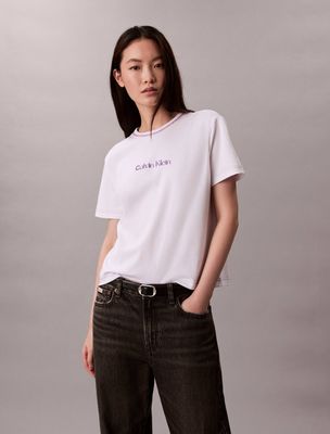 Bluzka damska Calvin Klein Jeans ze sklepu: Gomez Fashion Store w kategorii: Bluzki damskie - zdjęcie 874714-BD9-10338_CJ255W000058C65