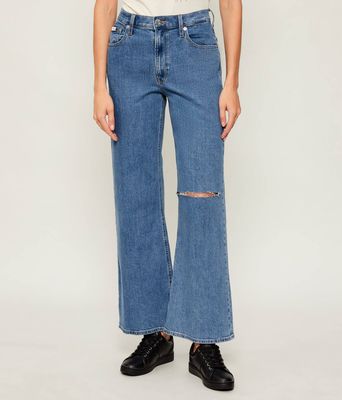 Jeansy damskie w miejskim stylu Calvin Klein Jeans ze sklepu: Gomez Fashion Store w kategorii: Jeansy damskie - zdjęcie 874714-BD9-10338_CJ255W000073Y48