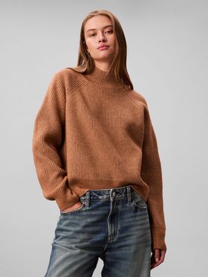 Sweter damski casualowy Calvin Klein Jeans ze sklepu: Gomez Fashion Store w kategorii: Swetry damskie - zdjęcie 874714-BD9-10338_CJ255W000076654