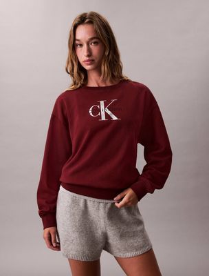 Calvin Klein Jeans - Bluza damska jesienna ze sklepu: Gomez Fashion Store w kategorii: Bluzy damskie - zdjęcie 874714-BD9-10338_CJ255W000049Y51