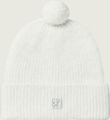 Czapka zimowa damska Calvin Klein ze sklepu: Gomez Fashion Store w kategorii: Czapki zimowe damskie - zdjęcie 874714-BD9-10338_CK255W000021D71