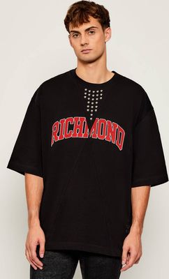 T-shirt męski na wiosnę John Richmond ze sklepu: Gomez Fashion Store w kategorii: T-shirty męskie - zdjęcie 874714-BD9-10338_JR255M000006001