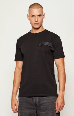 John Richmond - T-shirt męski casual ze sklepu: Gomez Fashion Store w kategorii: T-shirty męskie - zdjęcie 874714-BD9-10338_JR255M000007001