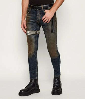 John Richmond - Jeansy męskie ze sklepu: Gomez Fashion Store w kategorii: Jeansy męskie - zdjęcie 874714-BD9-10338_JR255M000011054