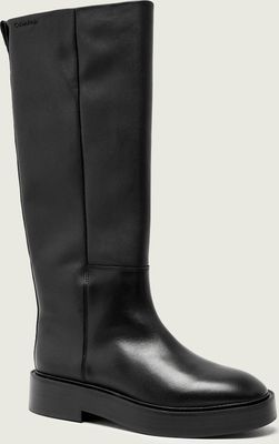 Calvin Klein - Kozaki damskie zimowe ze sklepu: Gomez Fashion Store w kategorii: Kozaki damskie - zdjęcie 874714-BD9-10338_CK255W000144A23