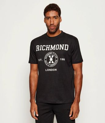 T-shirt męski na wiosnę młodzieżowy Richmond X ze sklepu: Gomez Fashion Store w kategorii: T-shirty męskie - zdjęcie 874714-BD9-10338_RX255M000001000