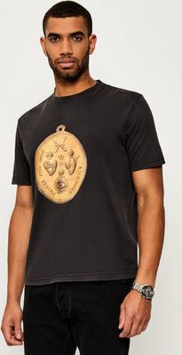 T-shirt męski w stylu młodzieżowym Richmond X ze sklepu: Gomez Fashion Store w kategorii: T-shirty męskie - zdjęcie 874714-BD9-10338_RX255M000003057
