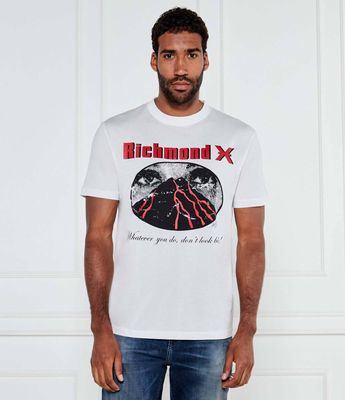 T-shirt męski Richmond X ze sklepu: Gomez Fashion Store w kategorii: T-shirty męskie - zdjęcie 874714-BD9-10338_RX255M000004003
