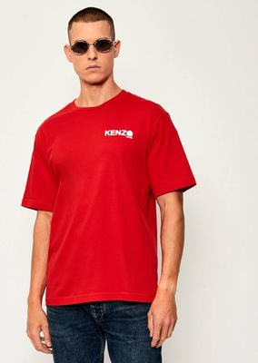 T-shirt męski w stylu młodzieżowym Kenzo ze sklepu: Gomez Fashion Store w kategorii: T-shirty męskie - zdjęcie 874714-BD9-10338_KE255M000003A24