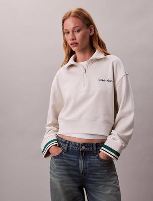 Bluza damska w stylu młodzieżowym jesienna Calvin Klein Performance ze sklepu: Gomez Fashion Store w kategorii: Bluzy damskie - zdjęcie 874714-BD9-10338_CP255W000004041