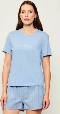 Calvin Klein Underwear - Piżama z napisami casual ze sklepu: Gomez Fashion Store w kategorii: Piżamy damskie - zdjęcie 874714-BD9-10338_CU255W000015D66
